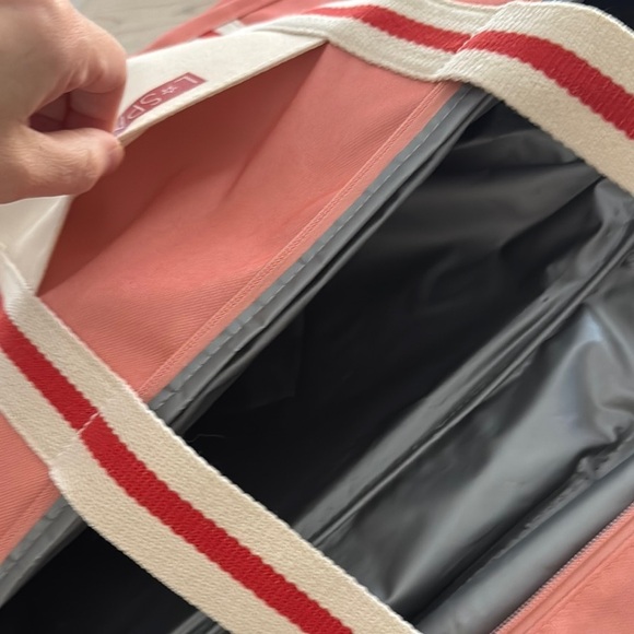 L*Space Pink insulated cooler Tote Bag - Picture 6 of 8